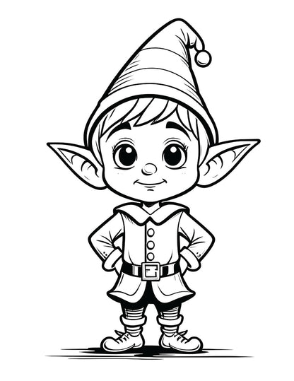 What the Elf? Coloring Book