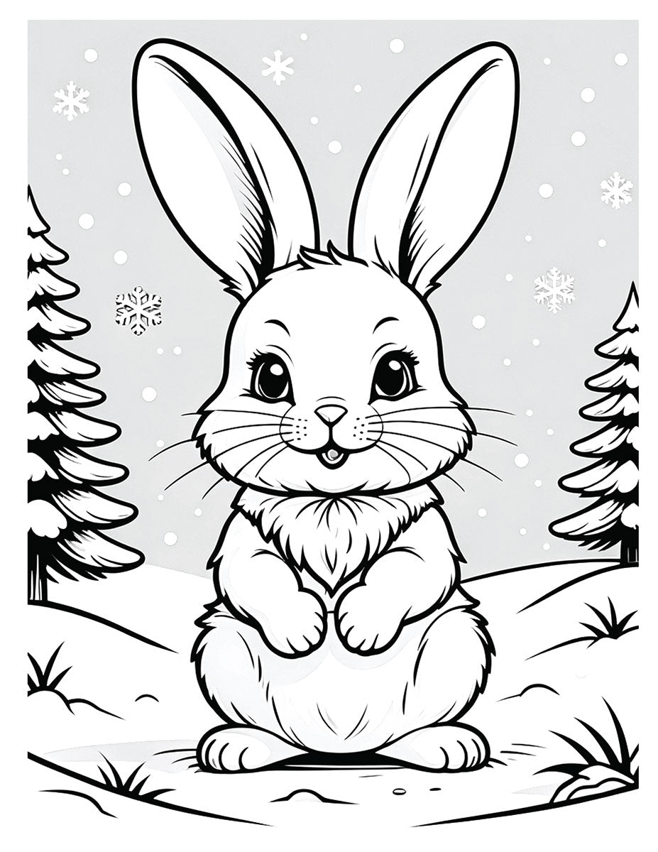 Christmas Cuties Coloring Book
