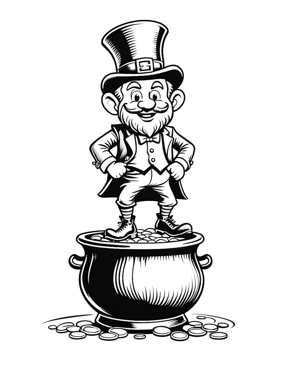 That Leprechaun Life Coloring Book