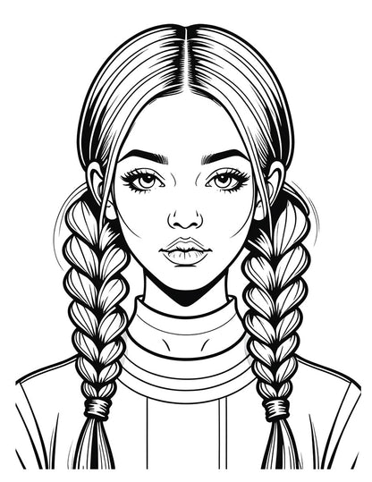 Coloring Coifs Coloring Book