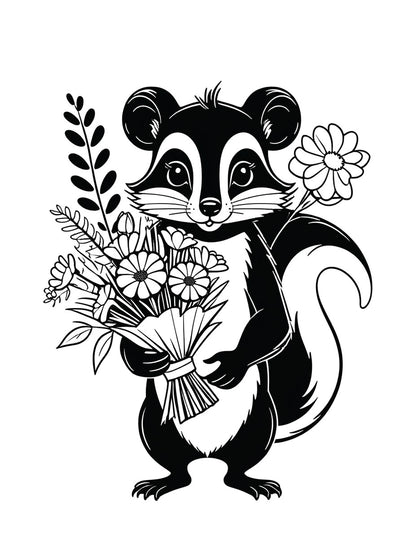 Love Stinks Coloring Book