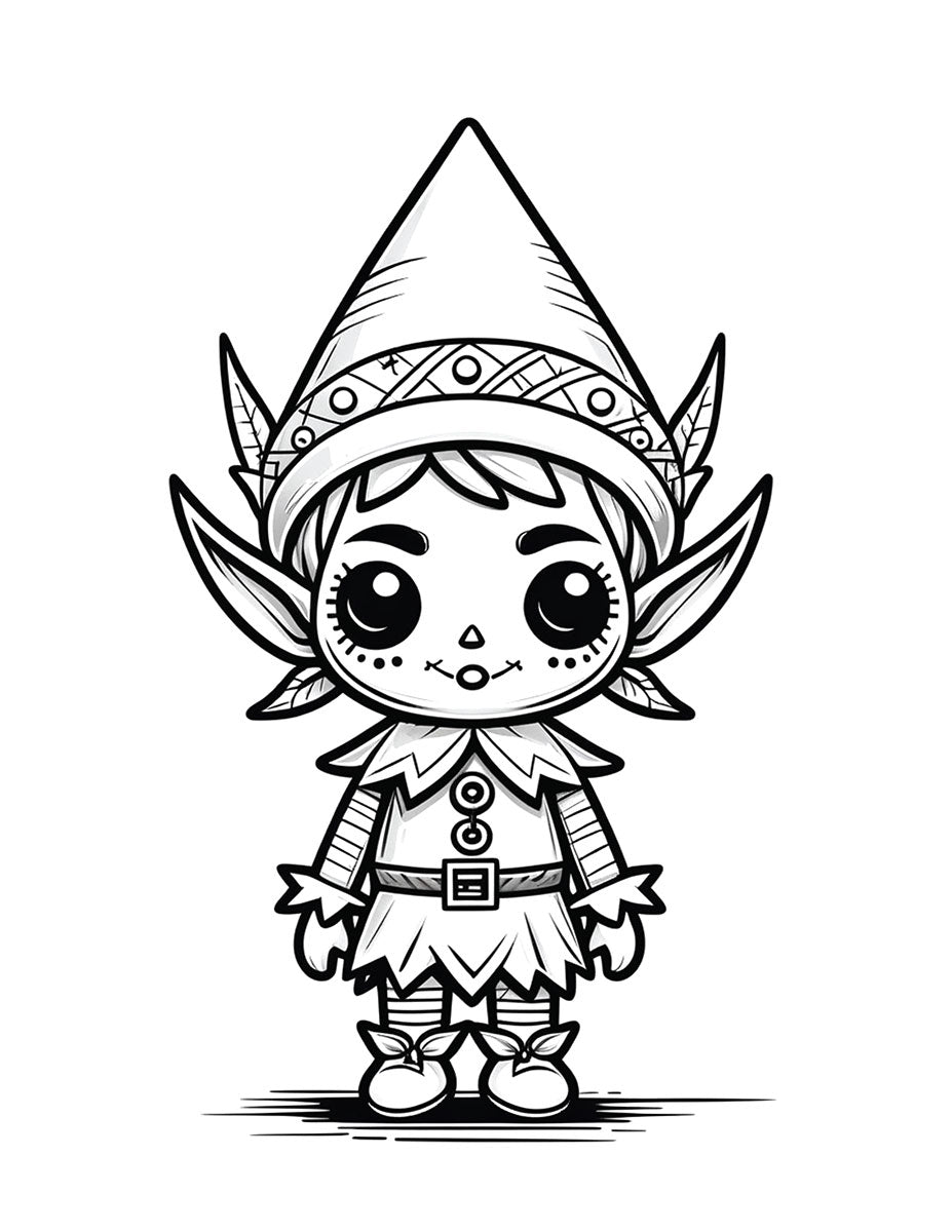 What the Elf? Coloring Book