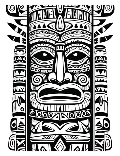 Tribal Coloring Book