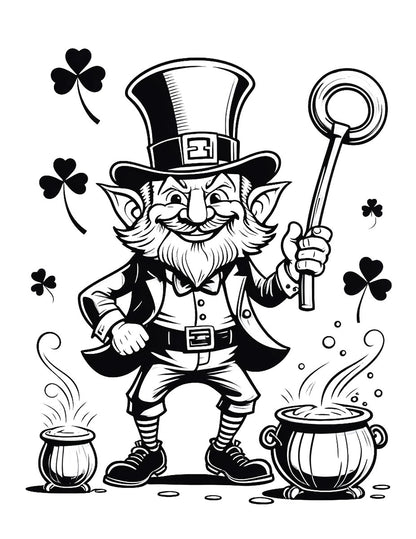 That Leprechaun Life Coloring Book
