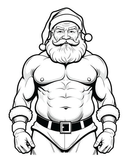 Adult X-Mas Coloring Book