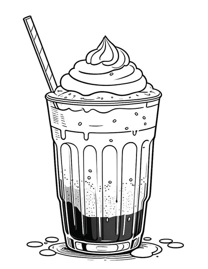 Just Desserts Coloring Book