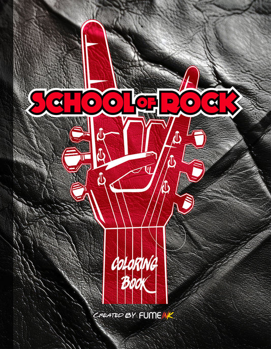 School of Rock Coloring Book