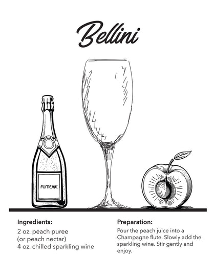 Simple Cocktail Recipes Coloring Book