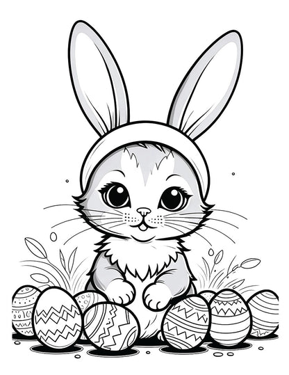 Somebunny Loves You! Coloring Book