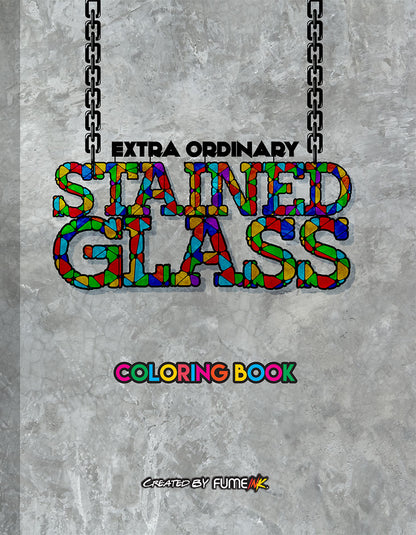 Extra-Ordinary Stained Glass Coloring Book