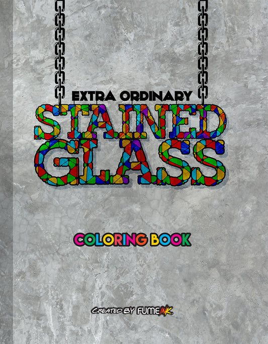 Extra-Ordinary Stained Glass Coloring Book