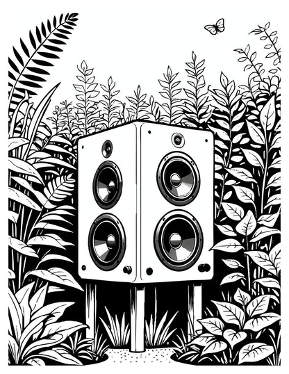 The Grunge Years Coloring Book