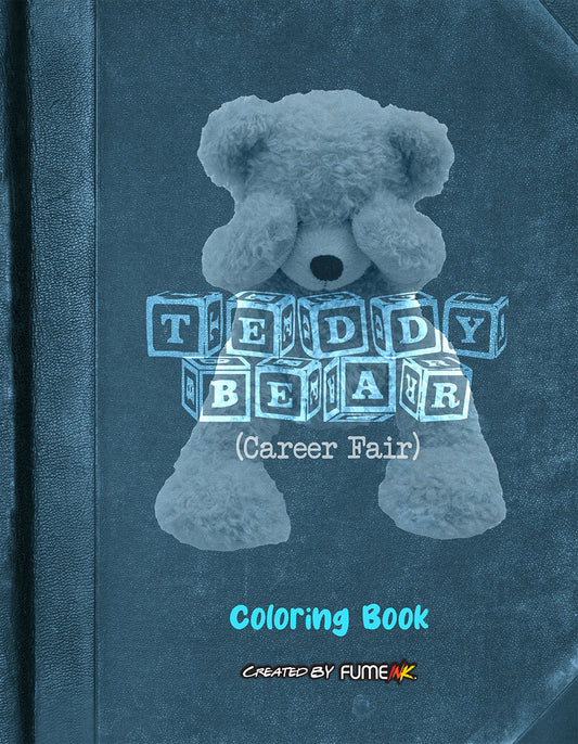 Teddy Bear Career Fair Coloring Book