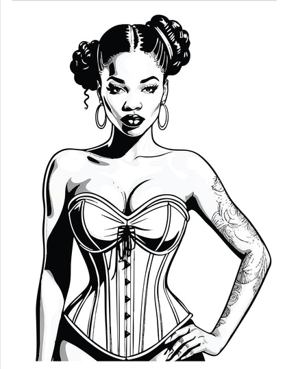 The Corset Coloring Book