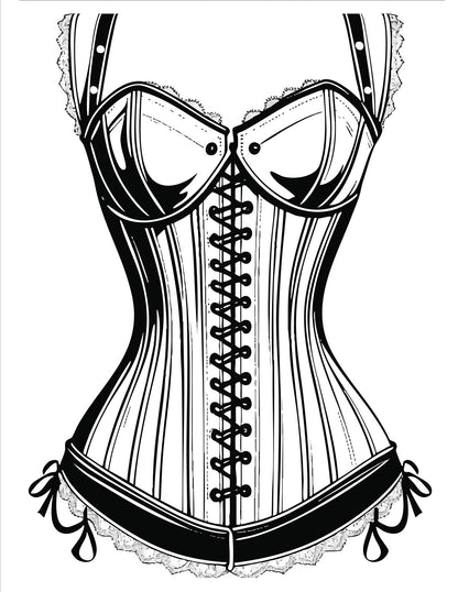 The Corset Coloring Book