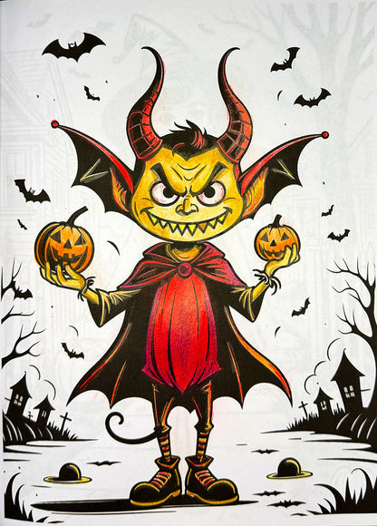 Trick or Treat Coloring Book