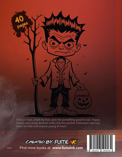 Trick or Treat Coloring Book