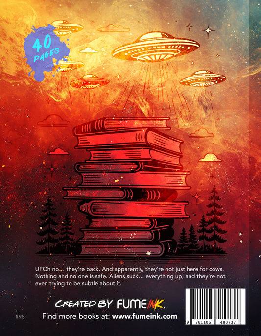 UFOh No! Coloring Book