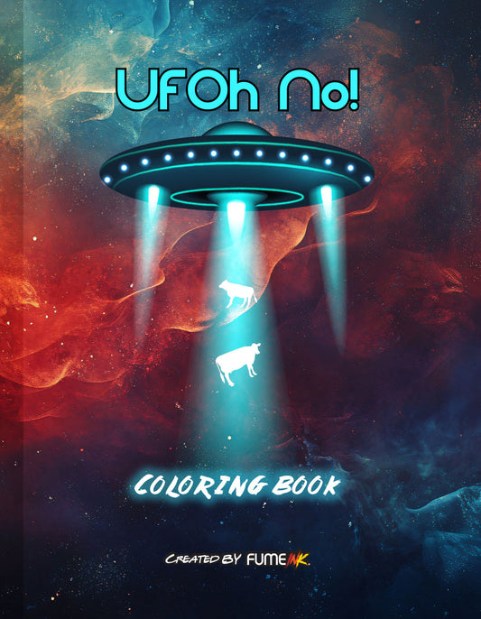 UFOh No! Coloring Book