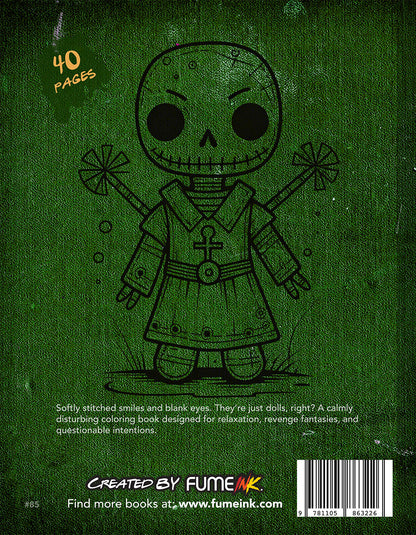 Voodoo Dolls Coloring Book