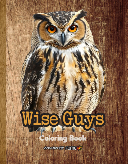 Wise Guys Coloring Book