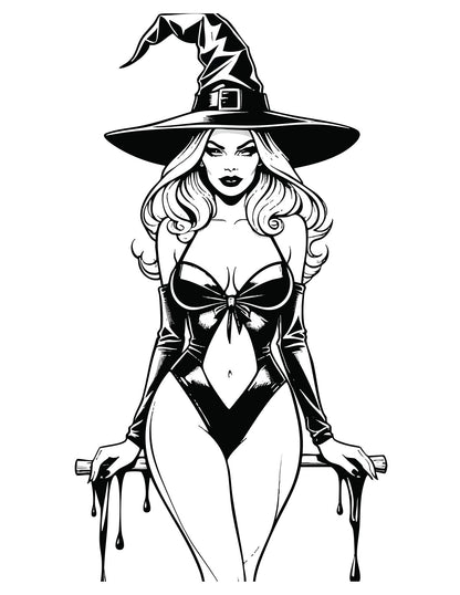 Witch, Please Coloring Book