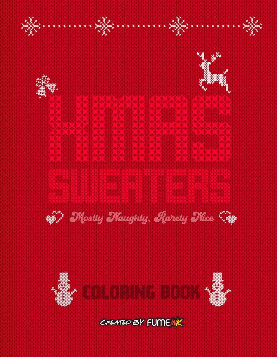 X-Mas Sweaters Coloring Book