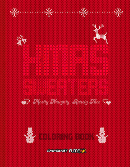 X-Mas Sweaters Coloring Book