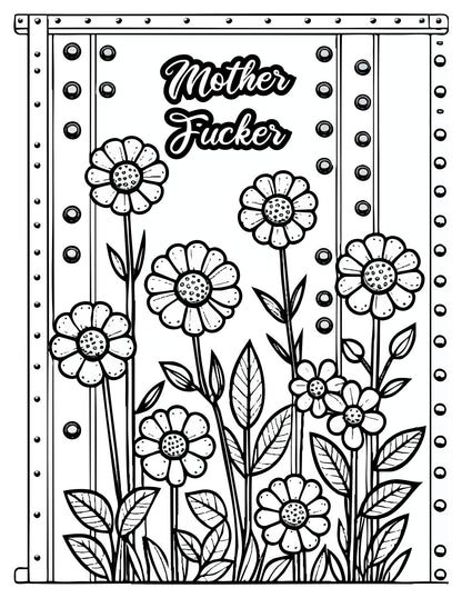 Zero Fucks Coloring Book