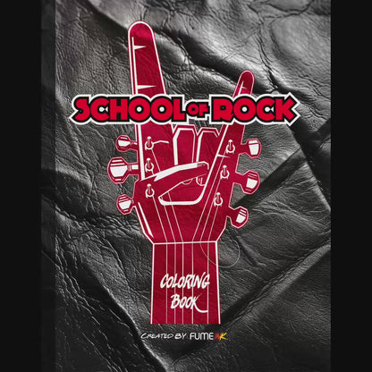 School of Rock Coloring Book