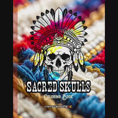 Sacred Skulls Coloring Book
