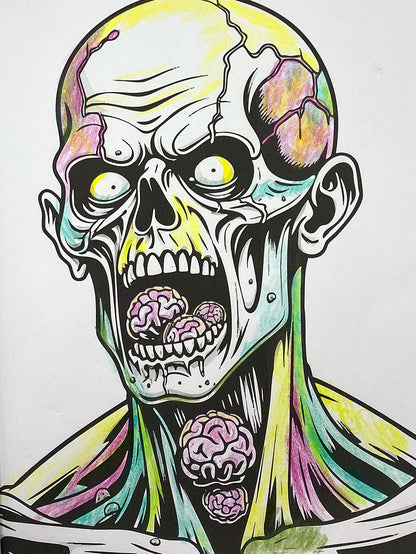 Zombiefest Coloring Book