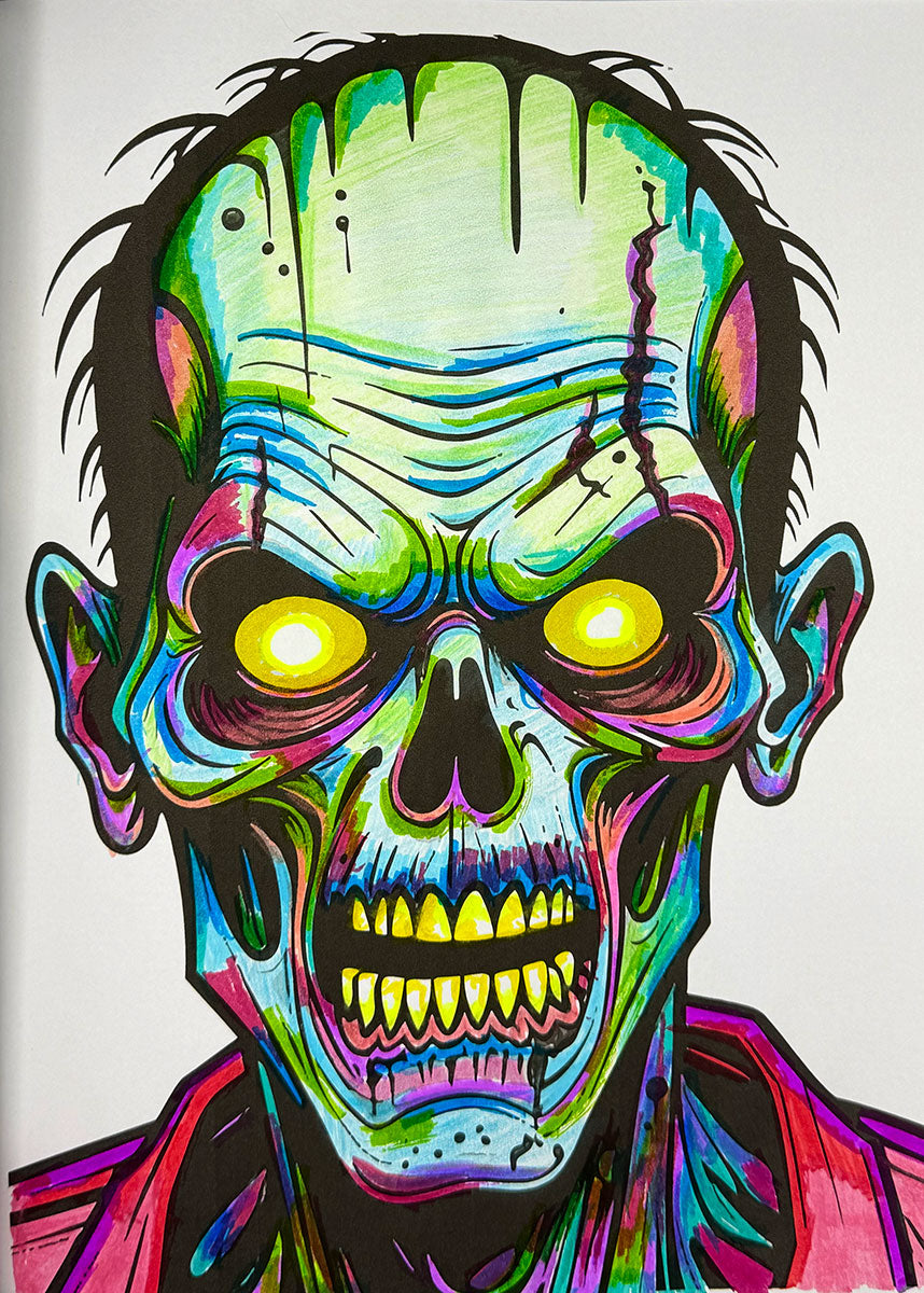 Zombiefest Coloring Book