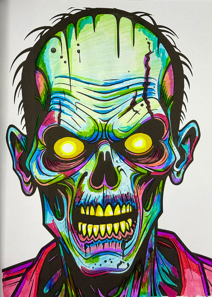 Zombiefest Coloring Book